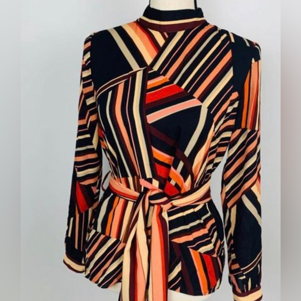 Zara multicolored blouse